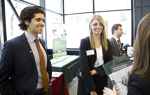 Me Annick Gauthier Bernier et Marc-Olivier Laporte sont venus représenter Cain Lamarre Casgrain qui possède 16 bureaux dans différentes régions du Québec.